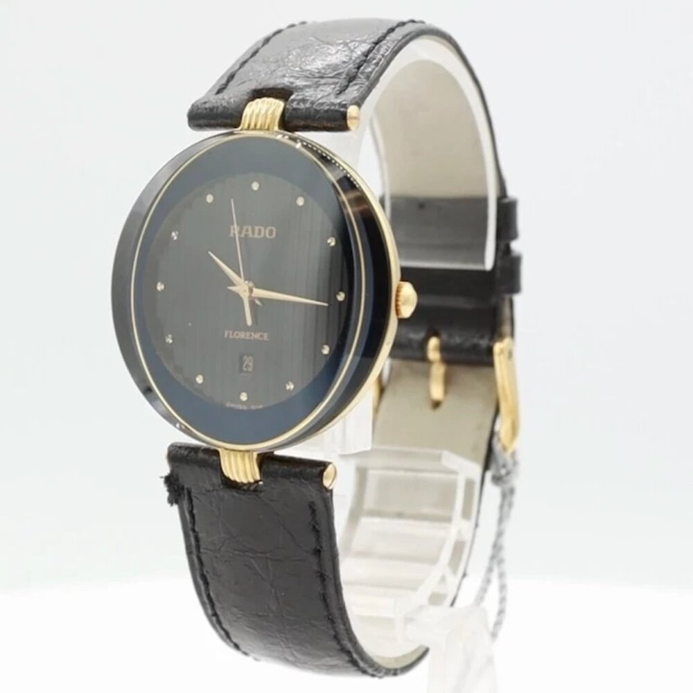 Rado R41761165 Florence Ladies Quartz Wristwatch Swiss Steelw/ Box & Hang Tag